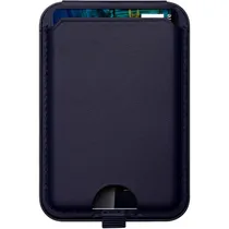 Porta-Cartão de Couro Coblue PL-67 para Celular - Azul