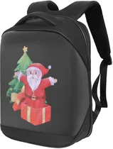 Mochila LED Biosled LOY-T3HD - Preto
