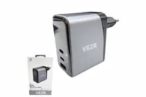 Adaptador Tomada Vezr VZ19 67W (USB/2TIPOC)