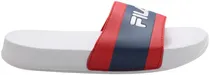 Chinelo Fila Makena Masculino Branco/Azul Marinho/Vermelho