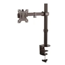 Suporte para Monitor Klip Xtreme KPM-300 13"-32" / Inclinavel / Gira 180º / Suporta Ate 8KG - Preto