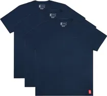 Camiseta Hydrant TH00009 Azul Navy - Masculina (3 Unidades)