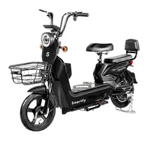 Motocicleta Elétrica Smartfy BE01B - 500W - 45KM/H - Preto  Motocicleta...
