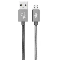 Cable Micro Elg M510BY 1M NYL Gris