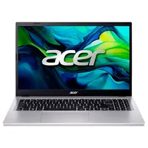 Notebook Acer Aspire Go 15 AG15-32P-39R2 Core 3-N355 1.9GHZ/ 8GB/ 128UFS/ 15.6”Ips FHD/ W11/ Silver  Notebook Ac...