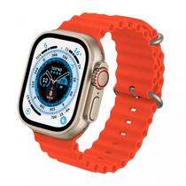 Relogio Smart Blulory Ultra Pro Orange 49MM