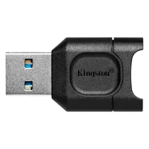 Leitor de Cartao de Memoria Micro SD Kingston Mobilelite Plus USB 3.2 - Preto