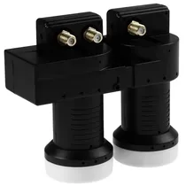 LNB Gosat GS-2203 com 3 Saídas - Preto/Branco