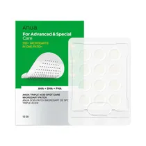 Parche Facial Anua Triple Acid Spot Care Microdart 12 Unidades