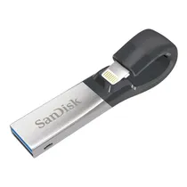 Pendrive Sandisk Ixpand Flask Drive SDIX30C-016G-GN6NN - 16GB - Lightning/USB - Cinza