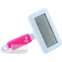 Ferramenta de Cuidados para Cães - Escova Profissional para Remoção de Pelos para Cães e G