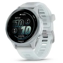 Relógio Garmin Forerunner 570 010-02970-01 42 MM com GPS/Bluetooth - Azul Claro