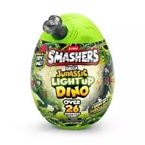 Zuru Dinosaurio Huevo de Dinosaurio Smashers Serie 6 Mega Jurassic Light Up Plastico 5+ Años Multicolor