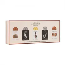 Kit Perfumes Lattafa Pride Box 05 Unissex 5PCS