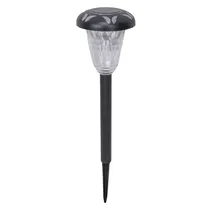 Lâmpara Solar para Jardim com Estaca Preta