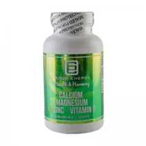 Calcium Magnezium Zinc + Vitamin D3 100 Cápsulas Good Energy