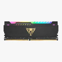 Memoria DDR4-16GB 3200 Patriot Viper Steel Black RGB (PVSR416G320C8)  Memoria DDR...