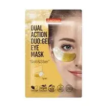 Purederm Mascarilla Facial Duo-Gel Eye Mask Gold Y Silver 323960