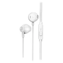 Fone de Ouvido Philips TAUE101WT - 3.5MM - com Microfone - Branco  Fone de Ouv...