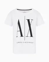 Armani Exchange Camiseta A.X 8NYTCXYJG3Z (T)XS Whit/BLC/PR