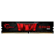 Memória G.Skill Aegis, DDR4 8GB (1X8GB), 3200MHZ, s/DissiPador, F4-3200C16S-8GIS, Preto  Memória G.S...
