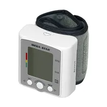 Medidor de Pressão Digital para O Pulso Megastar HT520 - Branco e Cinza