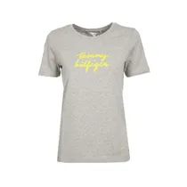 Camiseta Tommy Hilfiger Feminina WW0WW26661-PYT-00 L Light Grey Heathe