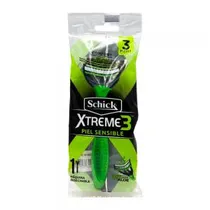 Aparelho de Barbear Schick Xtreme 3 Lâminas Descartavel Pele Sensível Unidade