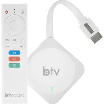 Receptor Fta BTV Cast 4K Ultra HD Wifi - Branco