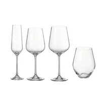 Set de Copas Bohemia Globo 16 Piezas