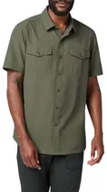 Camisa 5.11 Tactical Marksman s/s Shirt 71208-1179 Upf 50+ Covert Green