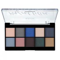 Paleta de Sombras NYX Perfect Filter 05 Marine 10 Cores