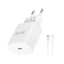 Cargador Hye HYEC180CL / USB-C A USB-C A Lightning