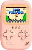 Console Game Box Time Series DY-13 500 Jogos Em 1 - Pink