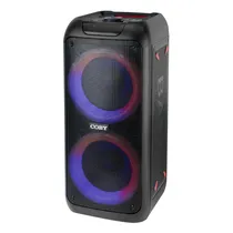 Caixa de Som Coby CY3360-40-Bass - USB/SD/Aux - Bluetooth - 40W RMS - 2X 8" - Preto
