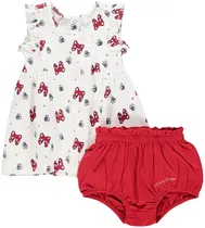 Conjunto para Bebê Orchestra HB00OT-Ecr Minnie Mouse Feminino (2 Peças)