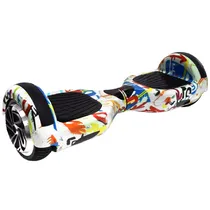 Scooter Elétrico Smart Balance Wheel 6.5" Bluetooth/Speaker/Bolsa - Graffitti  Scooter Elé...