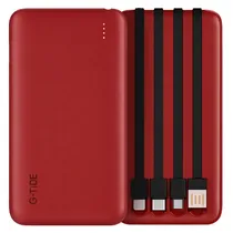 Carregador Portátil G-Tide P1 10000MAH - Vermelho