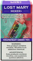 Vape Descartável Lost Mary Mixer+ Grapefruit Green Tea 30000 Puffs