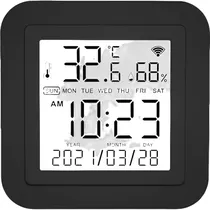 Controle Infravermelho Inteligente 4LIFE FLHUB09 com Sensor de Temperatura e Umidade - Preto