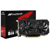 Placa de Video Macrovip Dual 8GB Radeon RX580 GDDR5 - MV-RX5808GD5