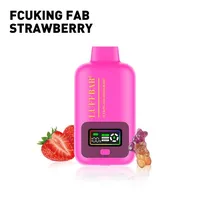 Pod Descartável Luffbar 40K Fcuking Fab Strawberry 40.000 Puffs
