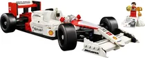Lego Icons Mclaren MP4/4 & Ayrton Senna - 10330 (693 Peças)