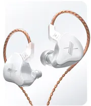 KZ Edx Fone In-Ear Sem Microfone – Branco