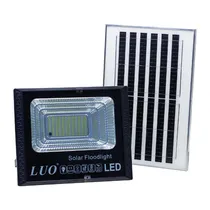 Refletor LED com Painel Solar Luo LU-2159 / 400W / IP67 / e Controle Remoto
