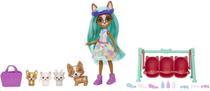 Boneca Enchantimals Crizia Corgi & Show Mattel - HLK86