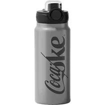 Garrafa Térmica Nonoo Coca Cola NS760M1 - Preto/Prata 760ML