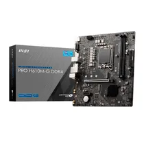 Placa Mãe 1700 MSI H610M-G Pro DDR5/HDMI/VGA/DP  Placa Mãe 1...