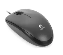 Mouse Logitech M100 Óptico - Cinza