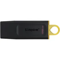 Pendrive Kingston Datatraveler Exodia DTX/128GB 3.2 Gen 1 de 128GB - Preto/Amarelo